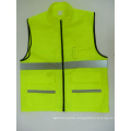 2015 fashion Stand Collar Reflective Safety Vest